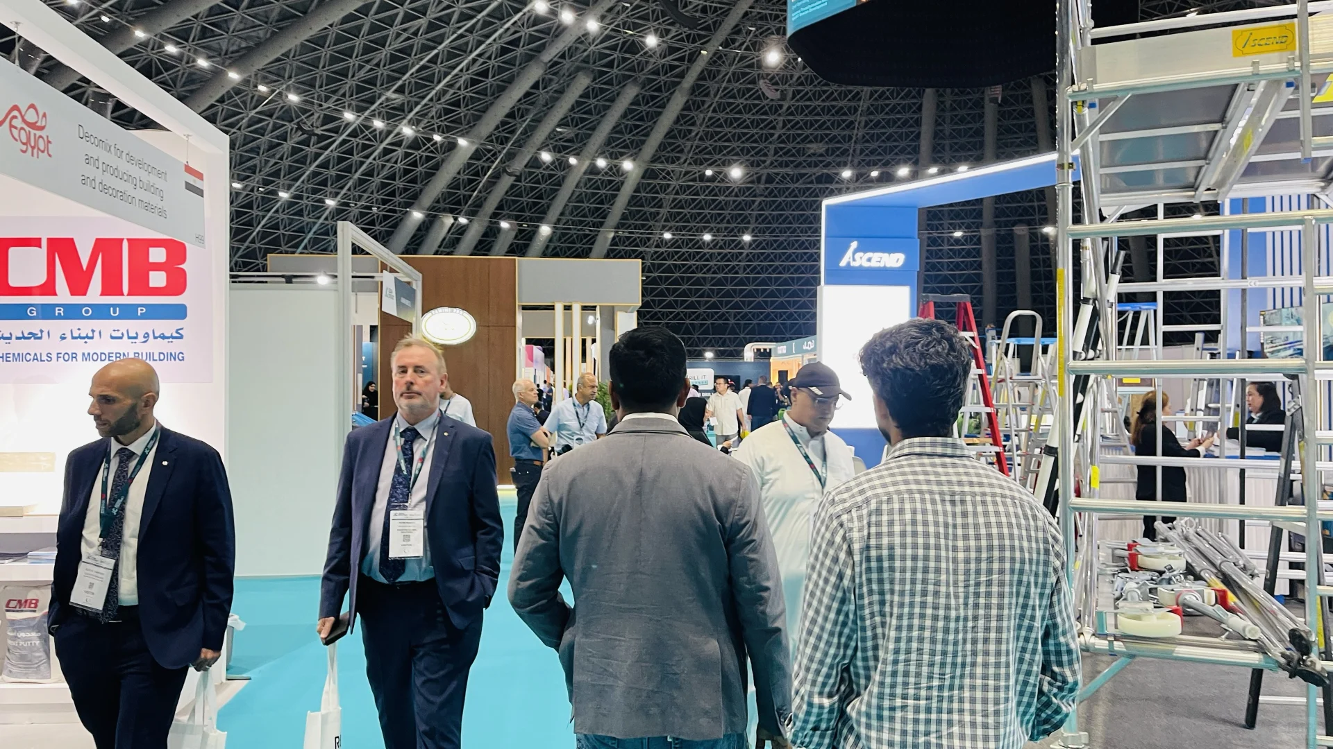 吉达五大展（big5）开展第一天