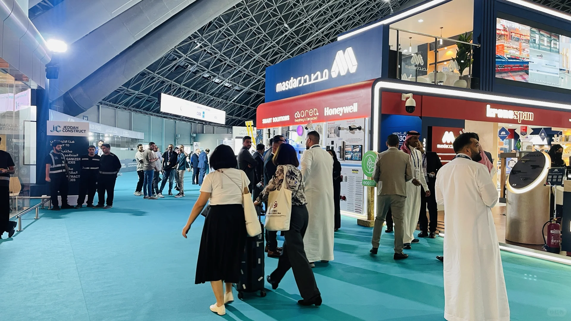 吉达五大展（big5）开展第一天