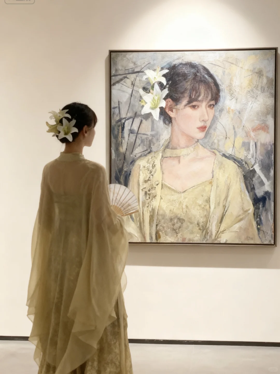 我和我的画中人?️