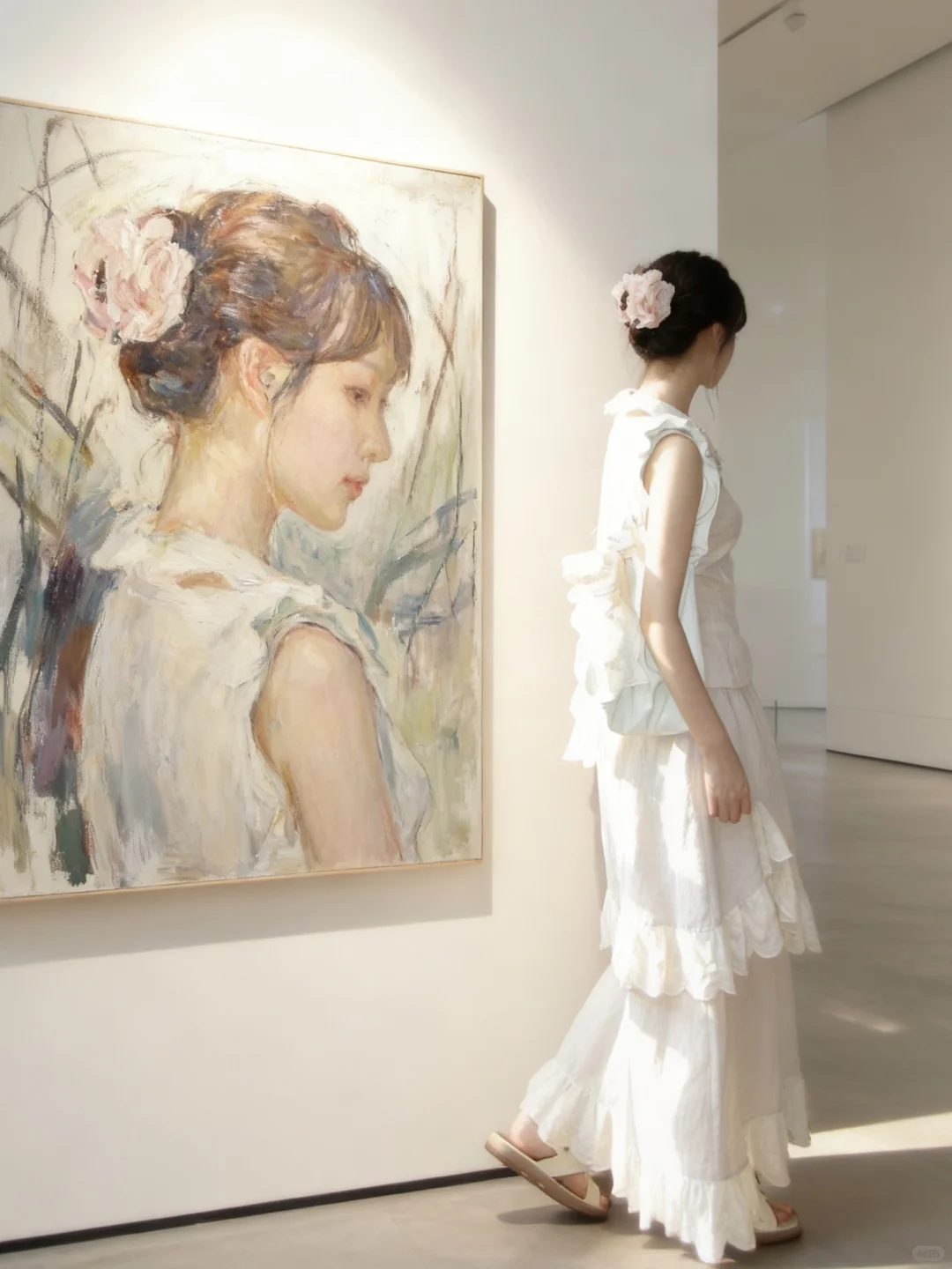 我和我的画中人?️