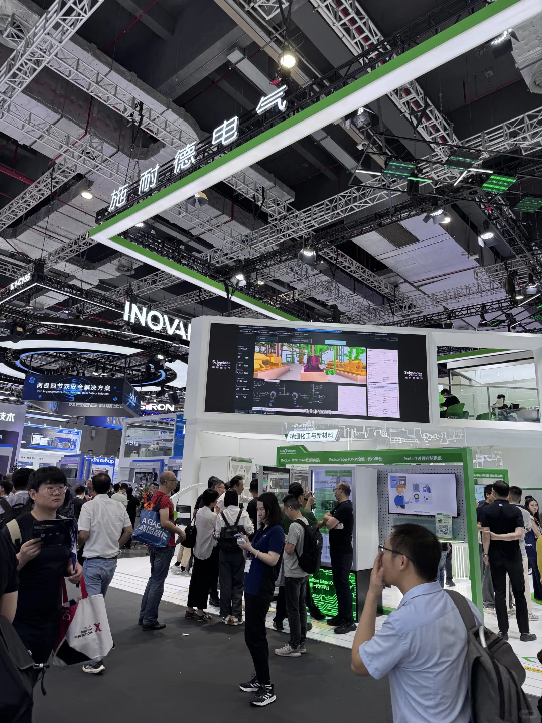 工博会还是值得一逛的，不少世界级大公司