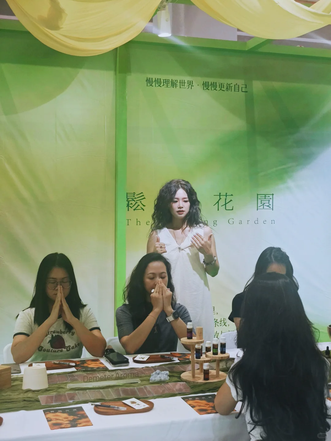 那天，我們在廣州療癒展裡種下一座治癒花園