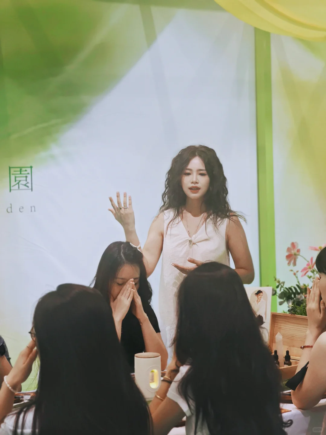 那天，我們在廣州療癒展裡種下一座治癒花園