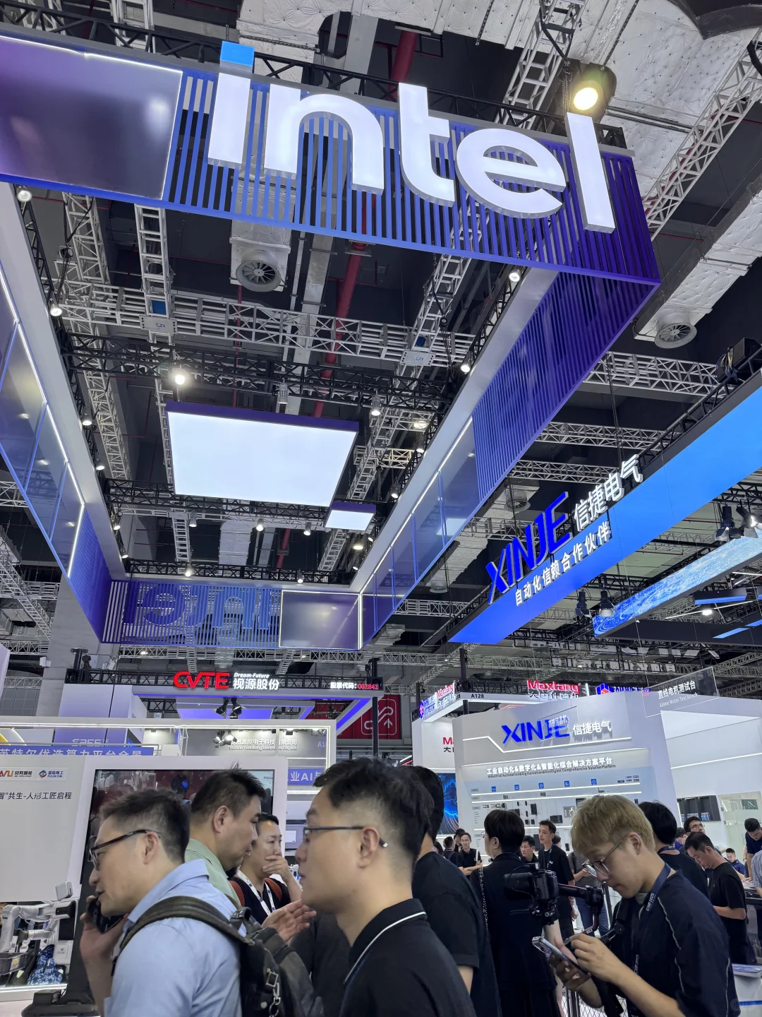 工博会还是值得一逛的，不少世界级大公司