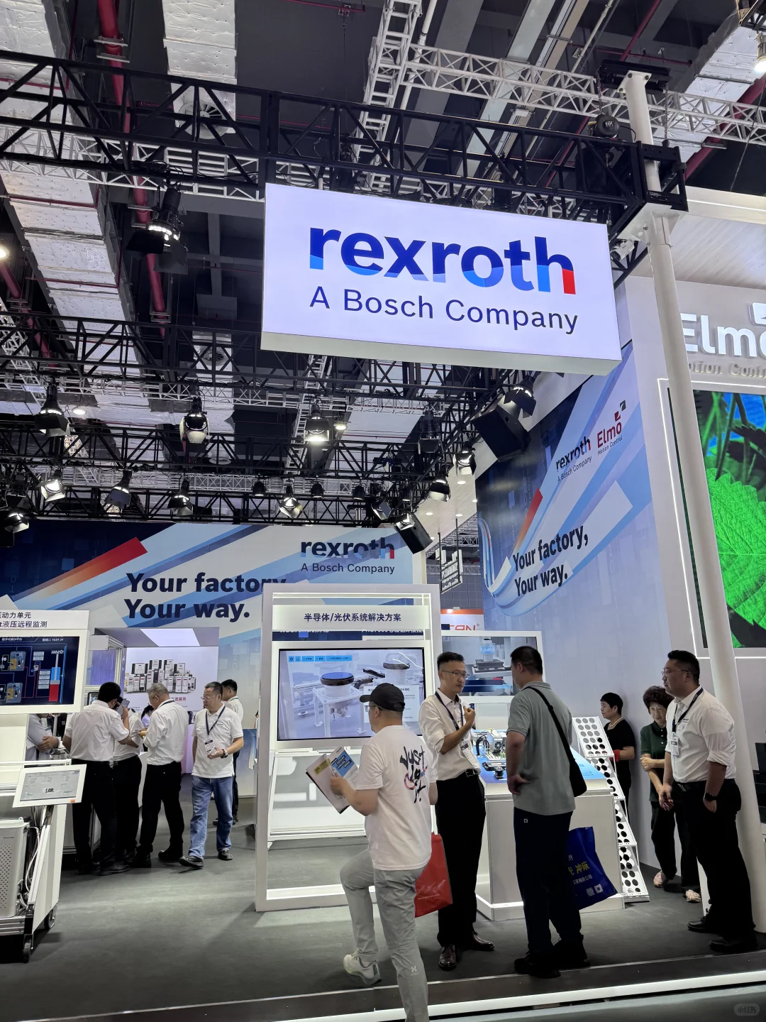 工博会还是值得一逛的，不少世界级大公司