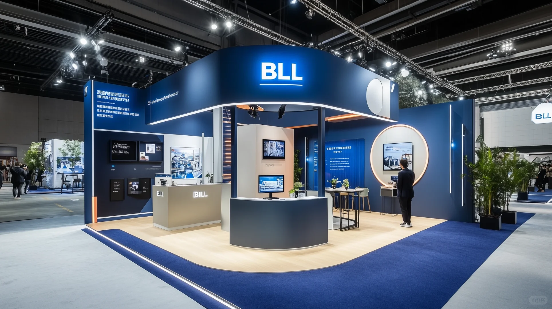 谁说小展台不能惊艳全场