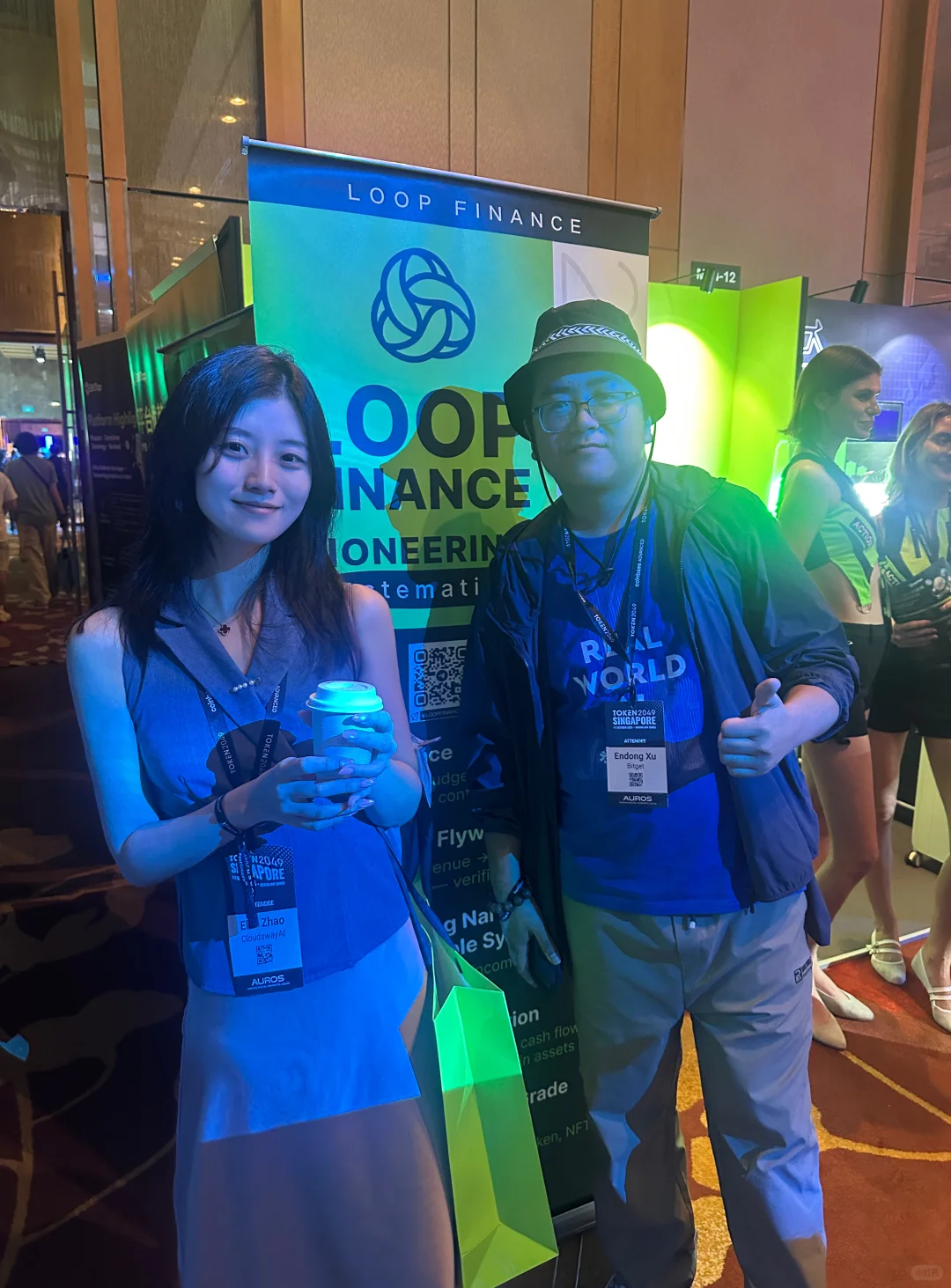 ??AI打工人参加Token2049｜见解分享?