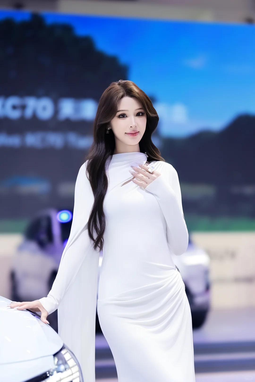 美嘟 我称之为天津车展第一名