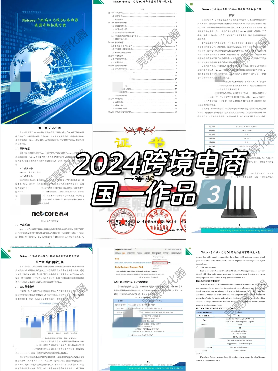 商挑 | 跨境电商 | 国一作品合集分享‼️
