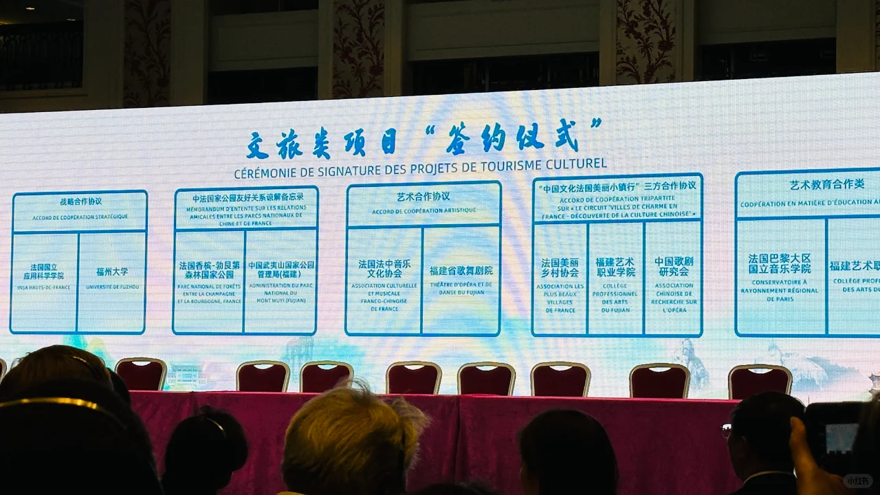 “清新福建”文旅推介会于巴黎成功举办