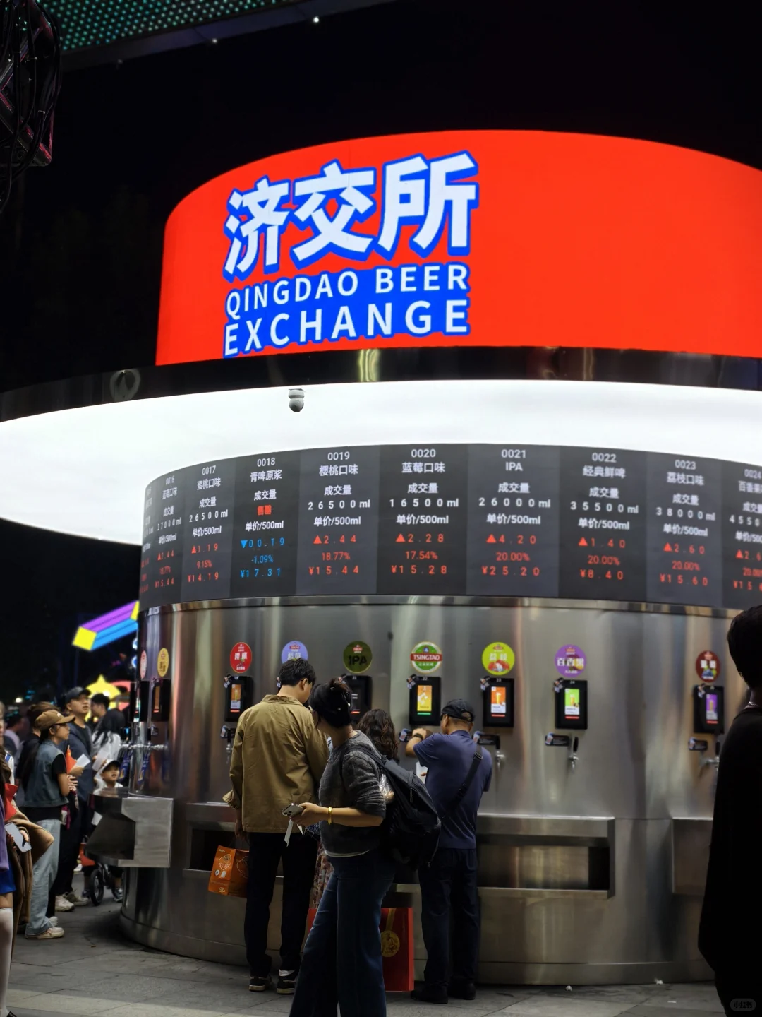 太好玩了！青岛啤酒交易会！?