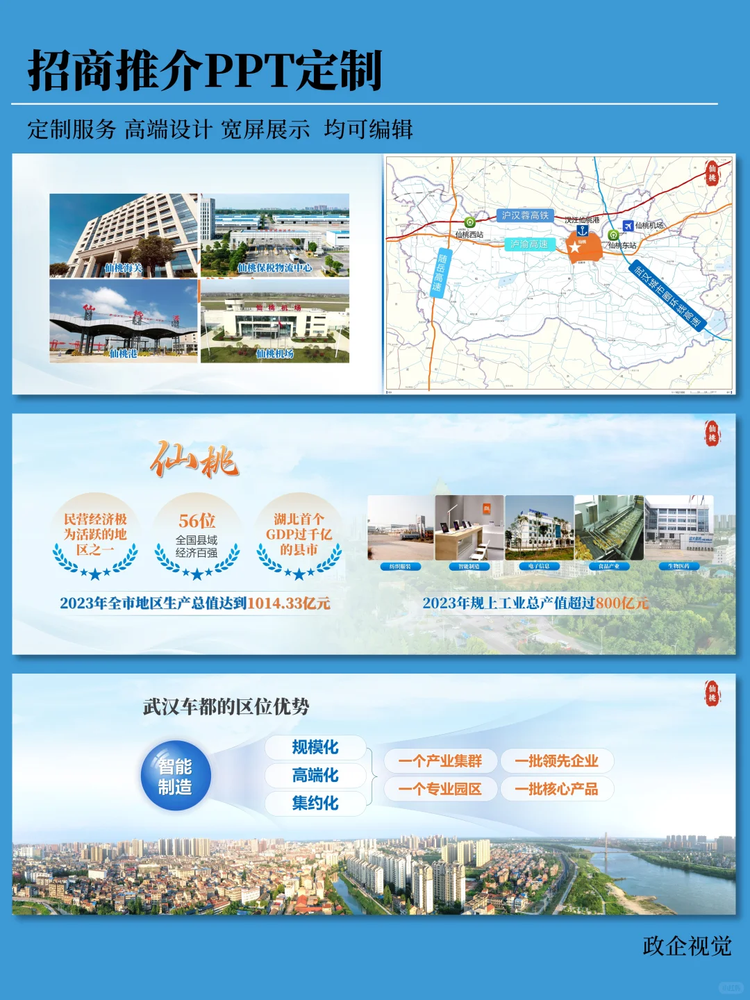 不是我吹！这次的招商PPT包合领导心意！