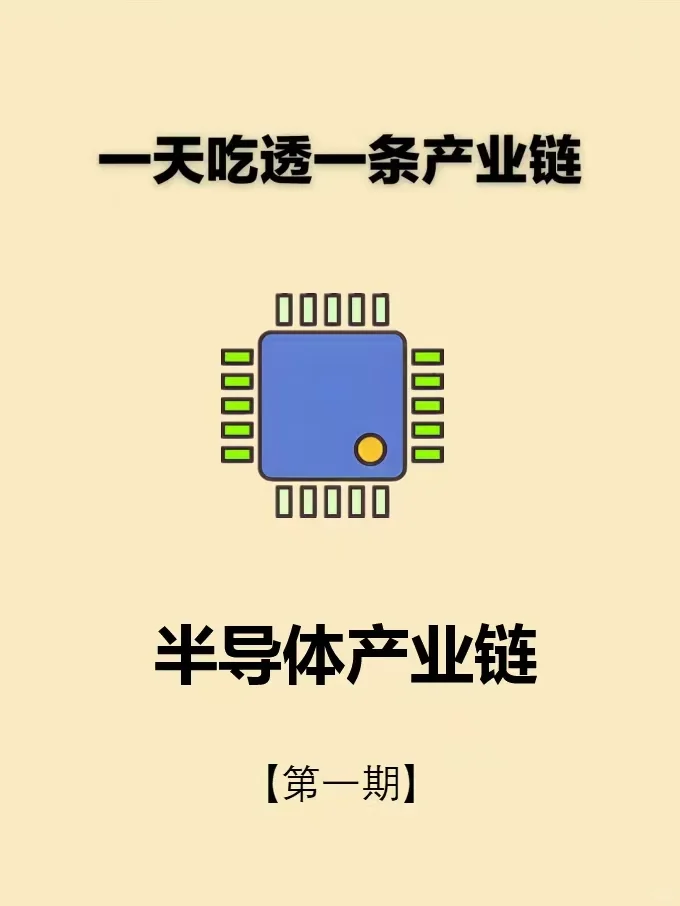 一天一条产业链：半导体产业链
