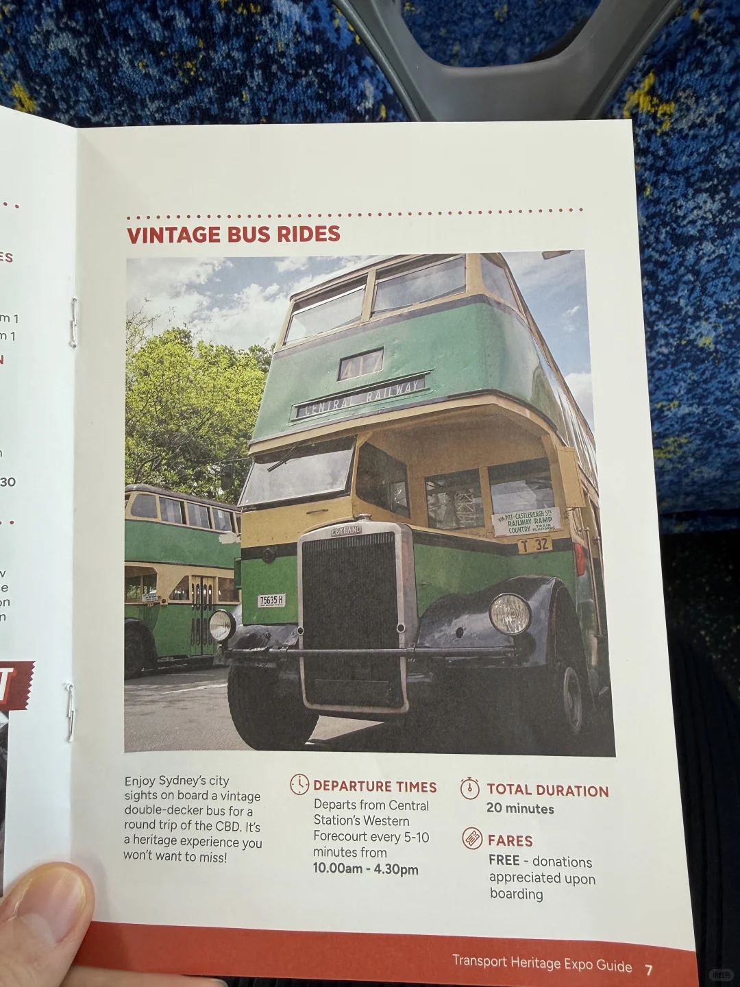 仅限三天‼️免费乘坐双层复古巴士环游city