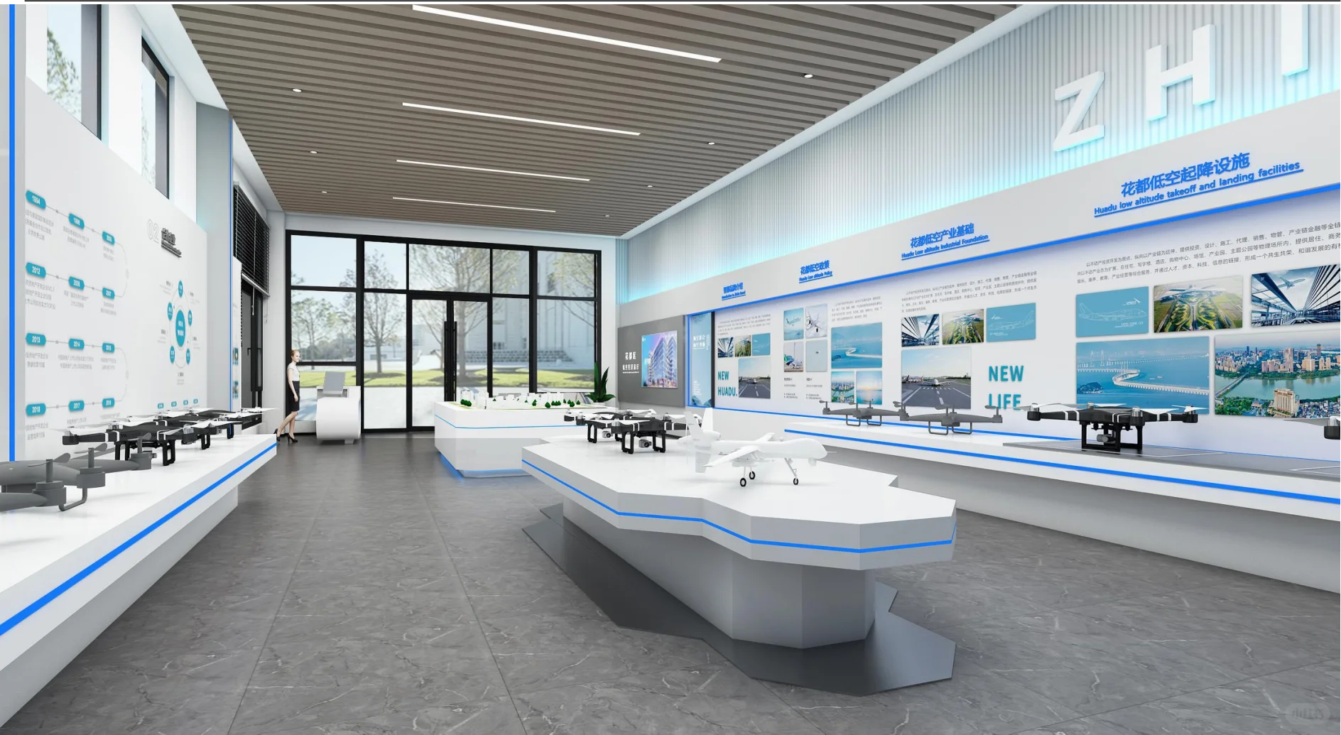 这……有点好看耶～展厅设计～