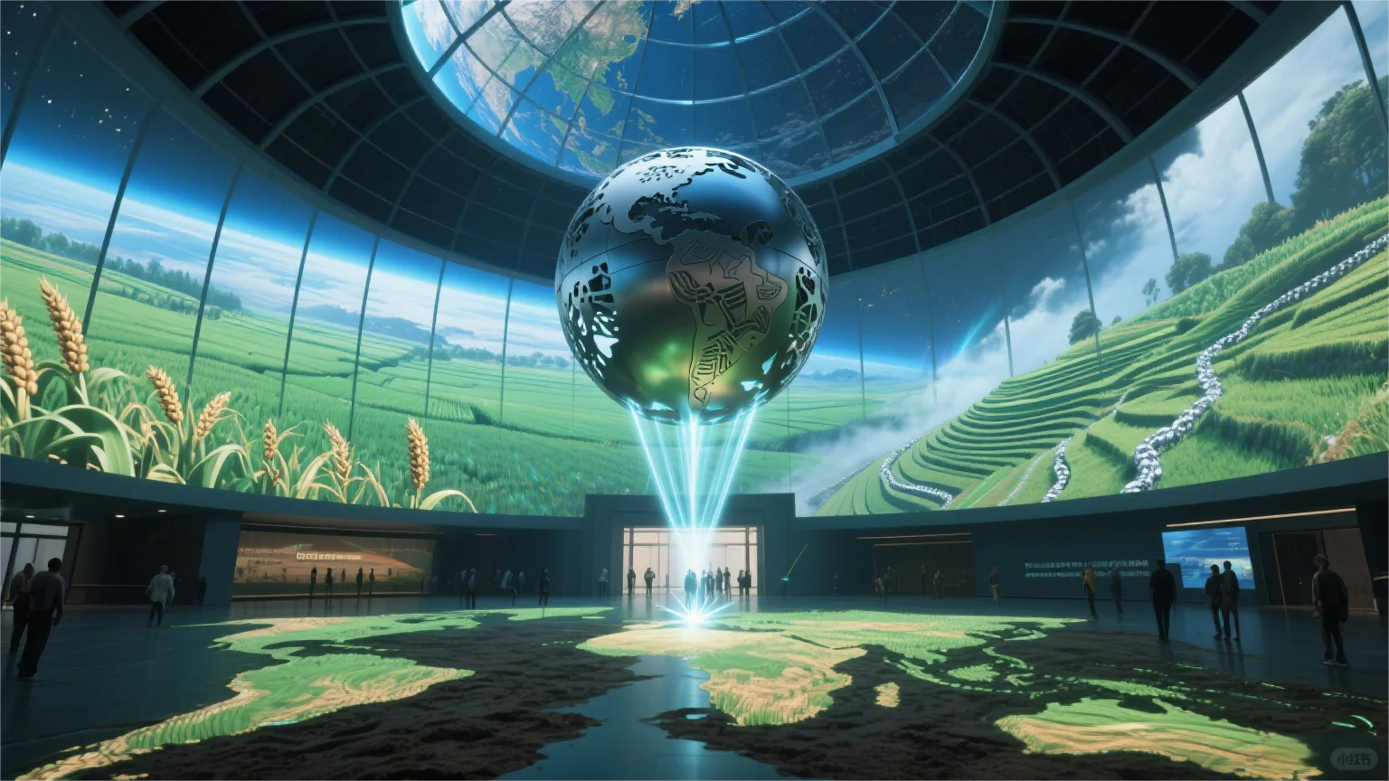 农业科技展厅｜见证人类干饭进化史！