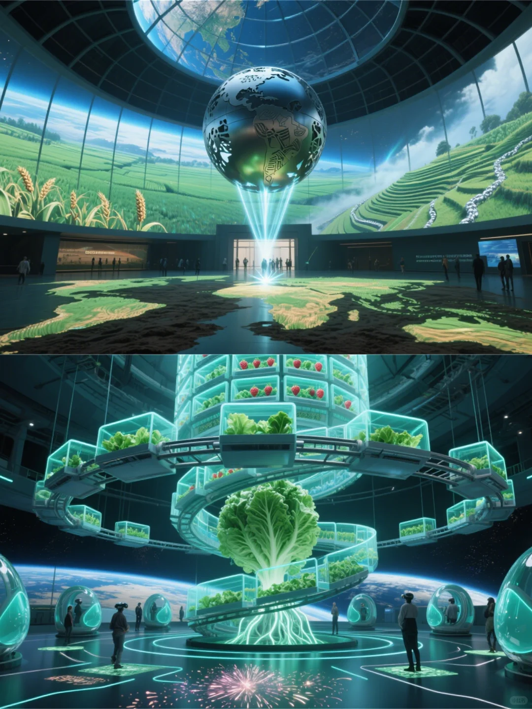 农业科技展厅｜见证人类干饭进化史！