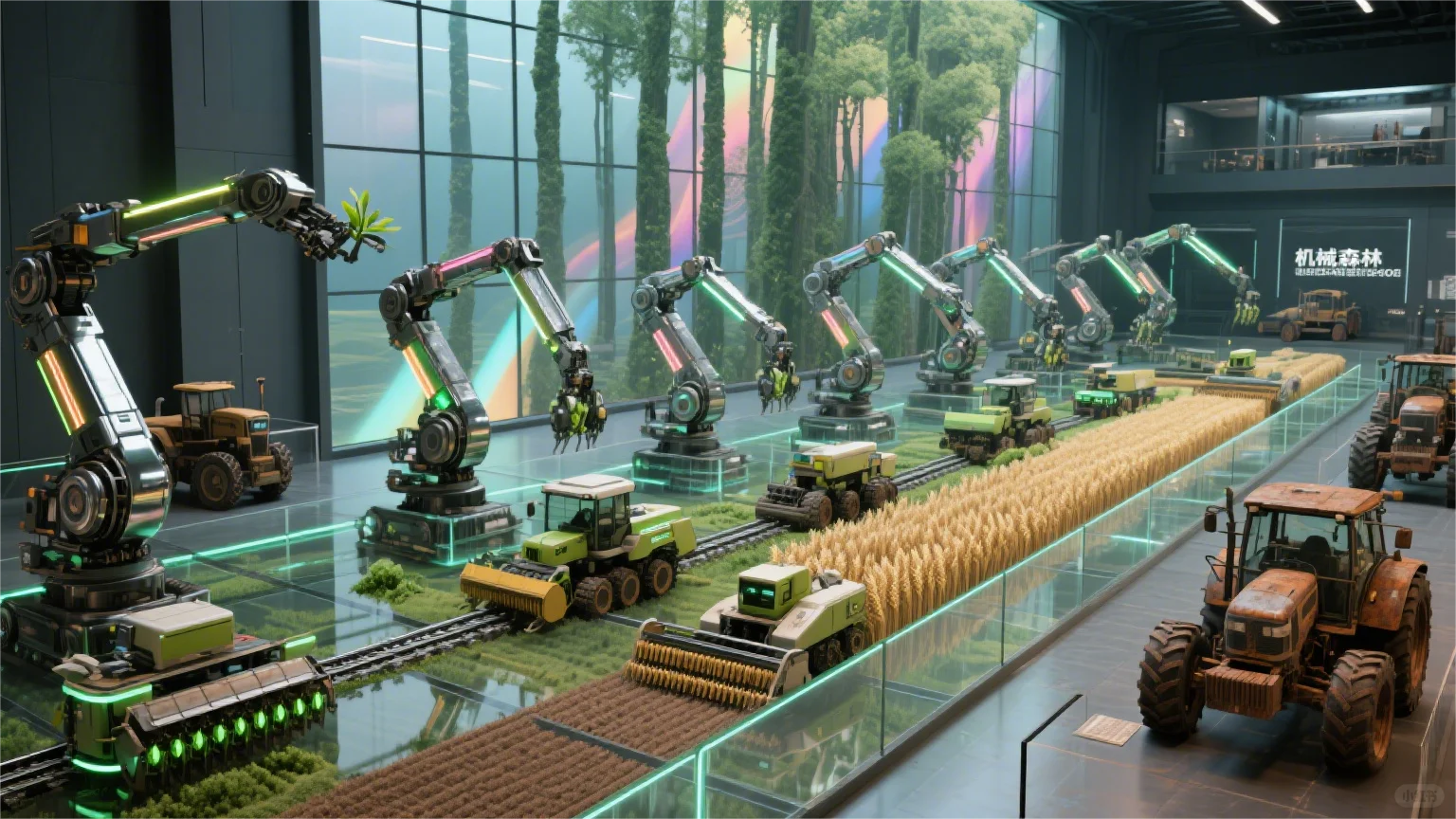 农业科技展厅｜见证人类干饭进化史！