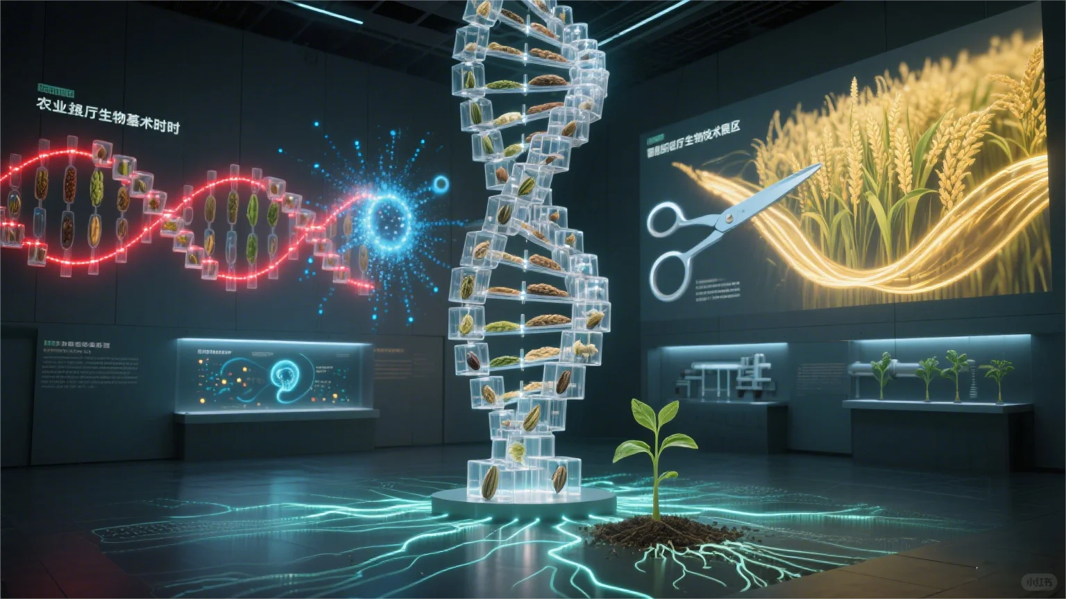 农业科技展厅｜见证人类干饭进化史！