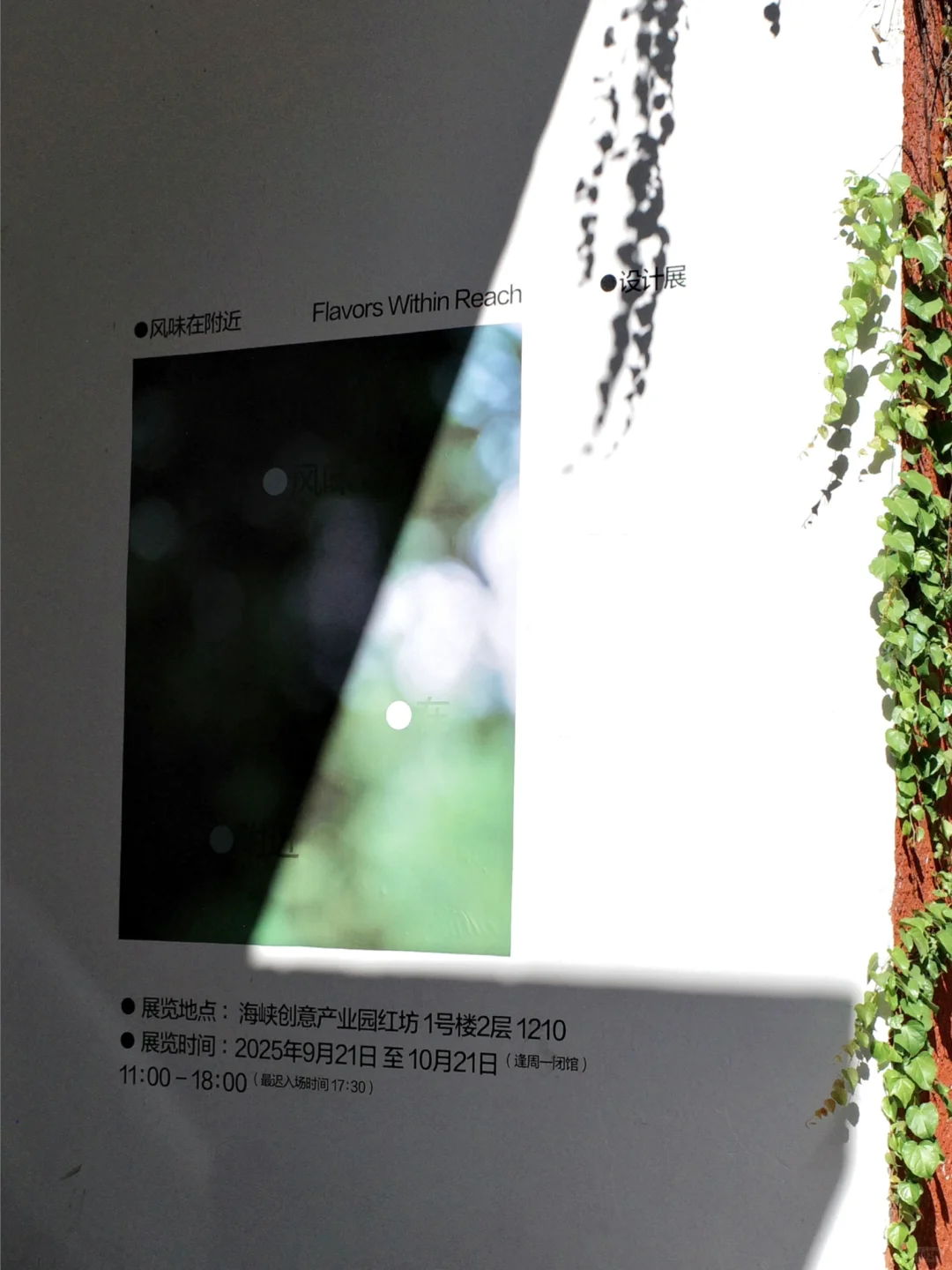 一场筹备近一年的风味设计展