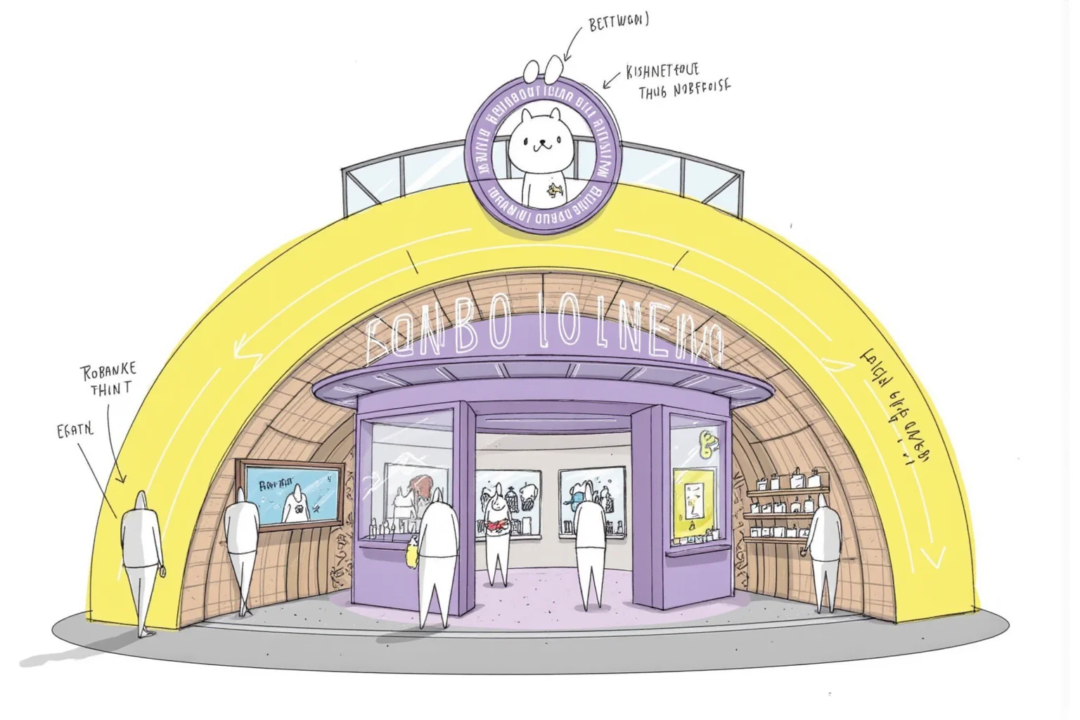 【零曦AIGC】亚宠展，宠物展台，打卡点方案