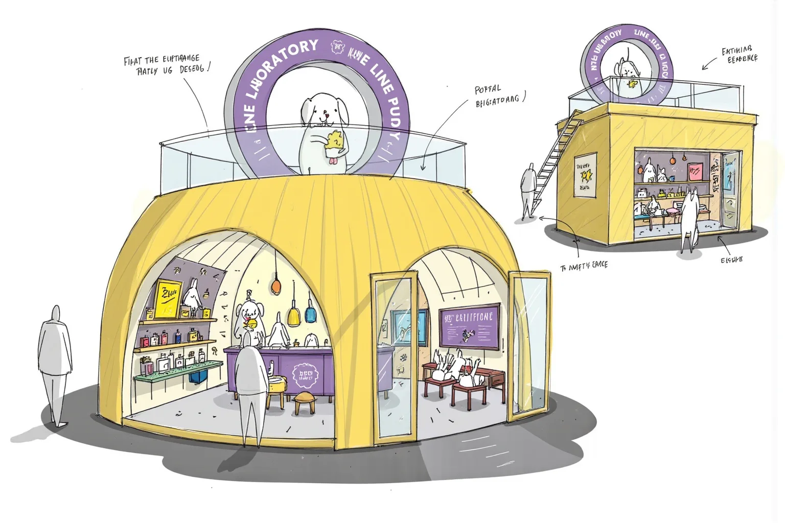 【零曦AIGC】亚宠展，宠物展台，打卡点方案