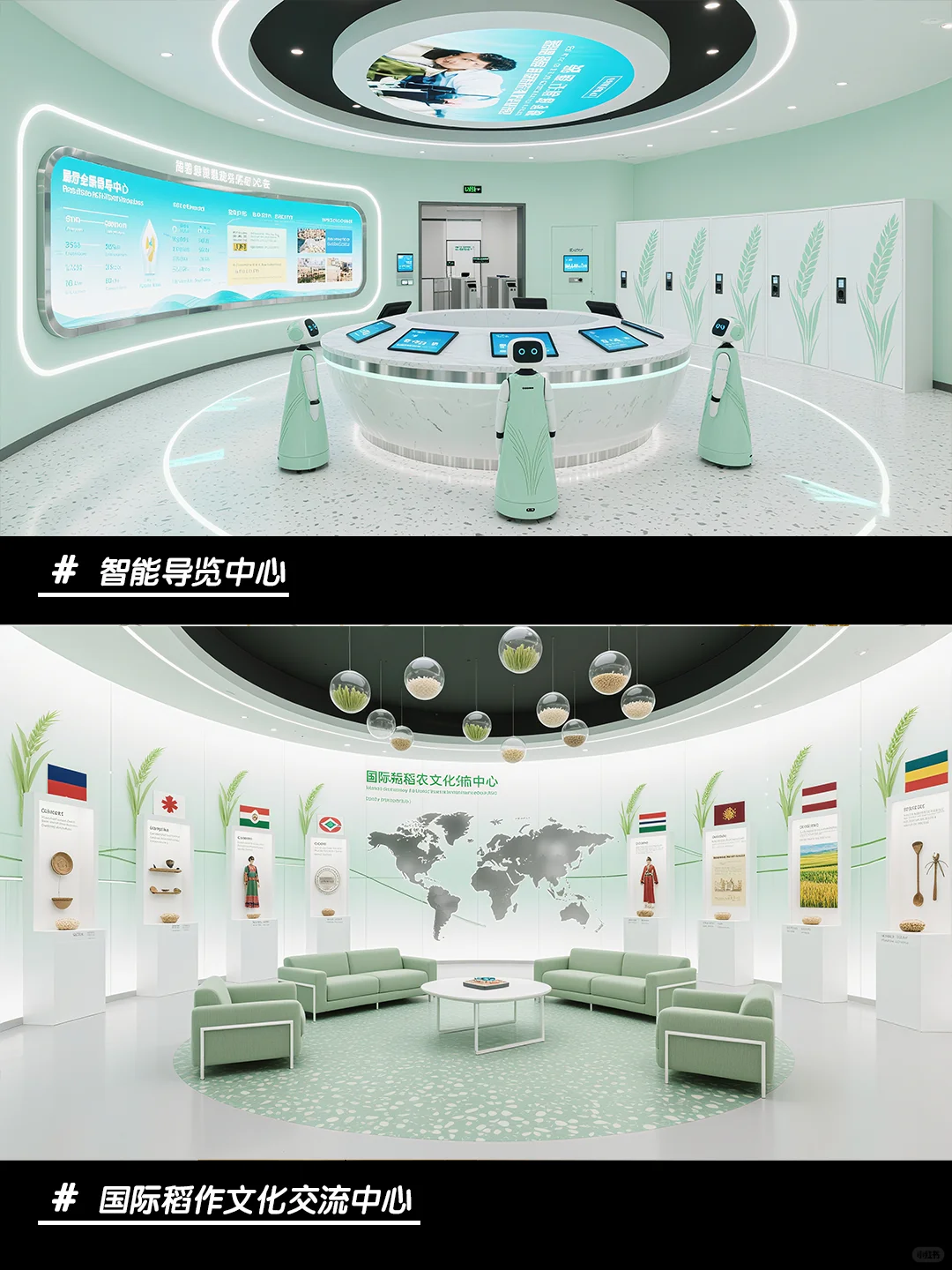 青禾织梦的稻空间～ 风动稻穗摇