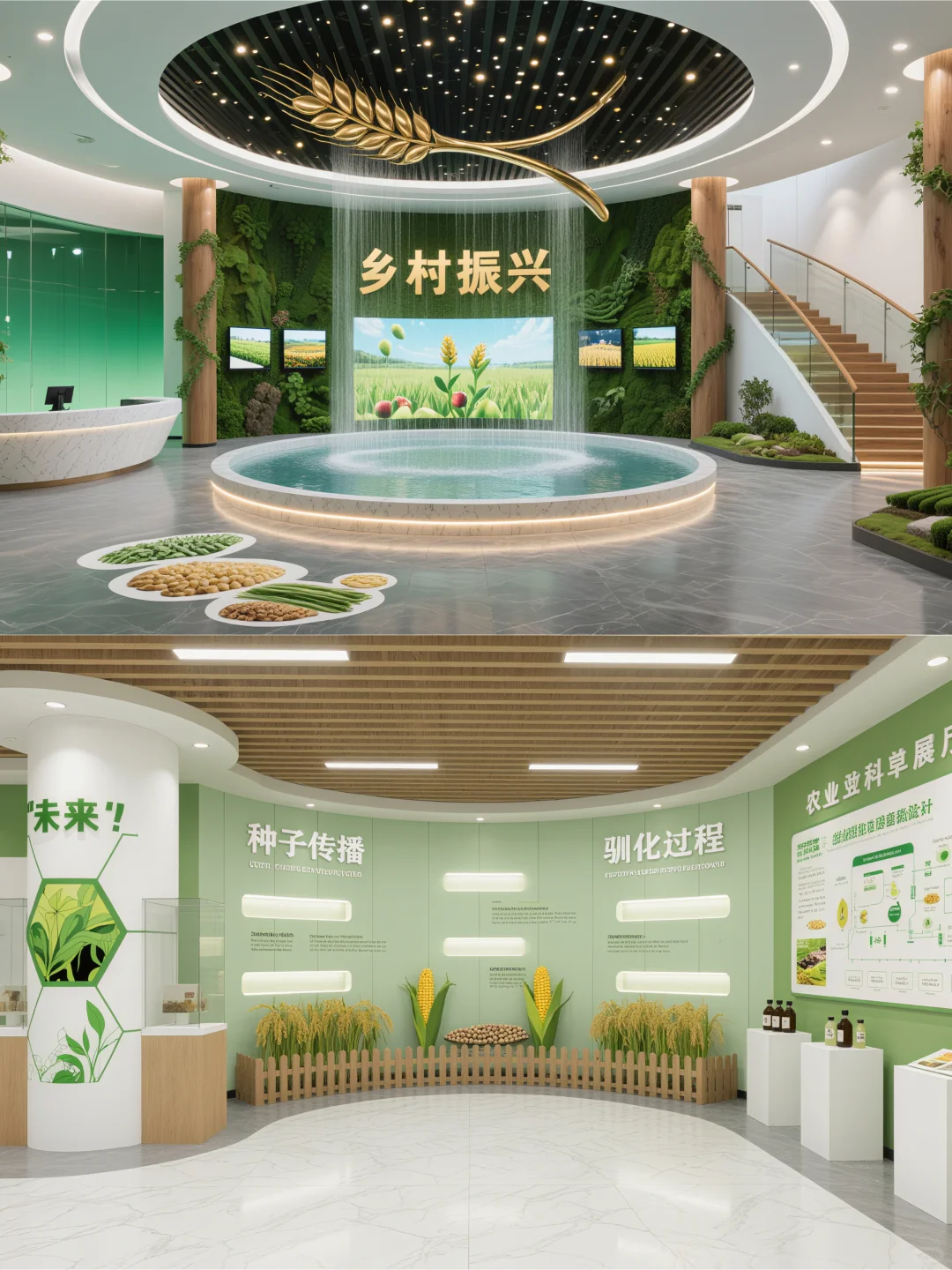 科技感十足的农业科技展厅，你爱了吗？