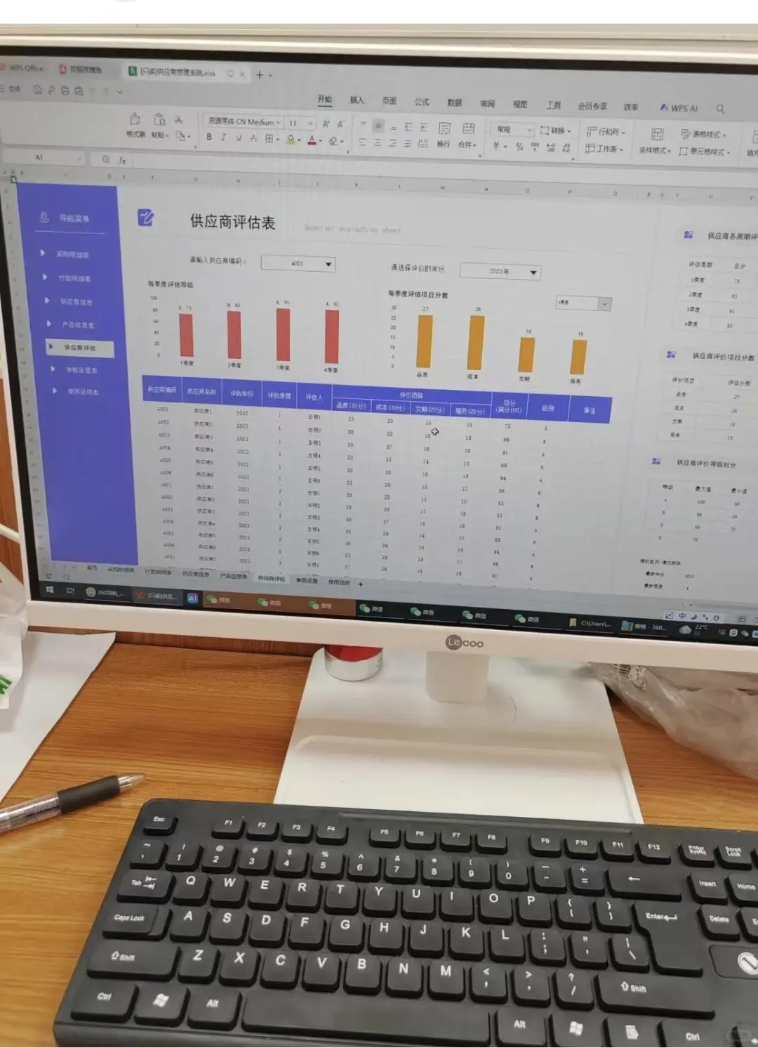 月薪9K的采购使用的神仙表格