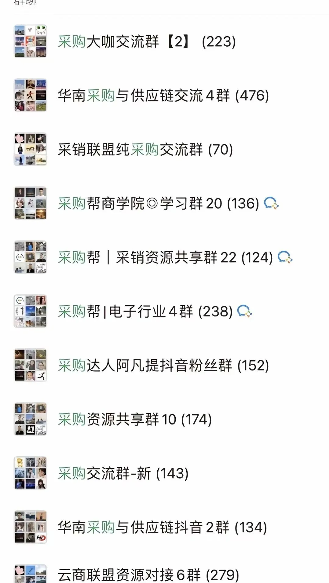 认识采购，交流采购信息