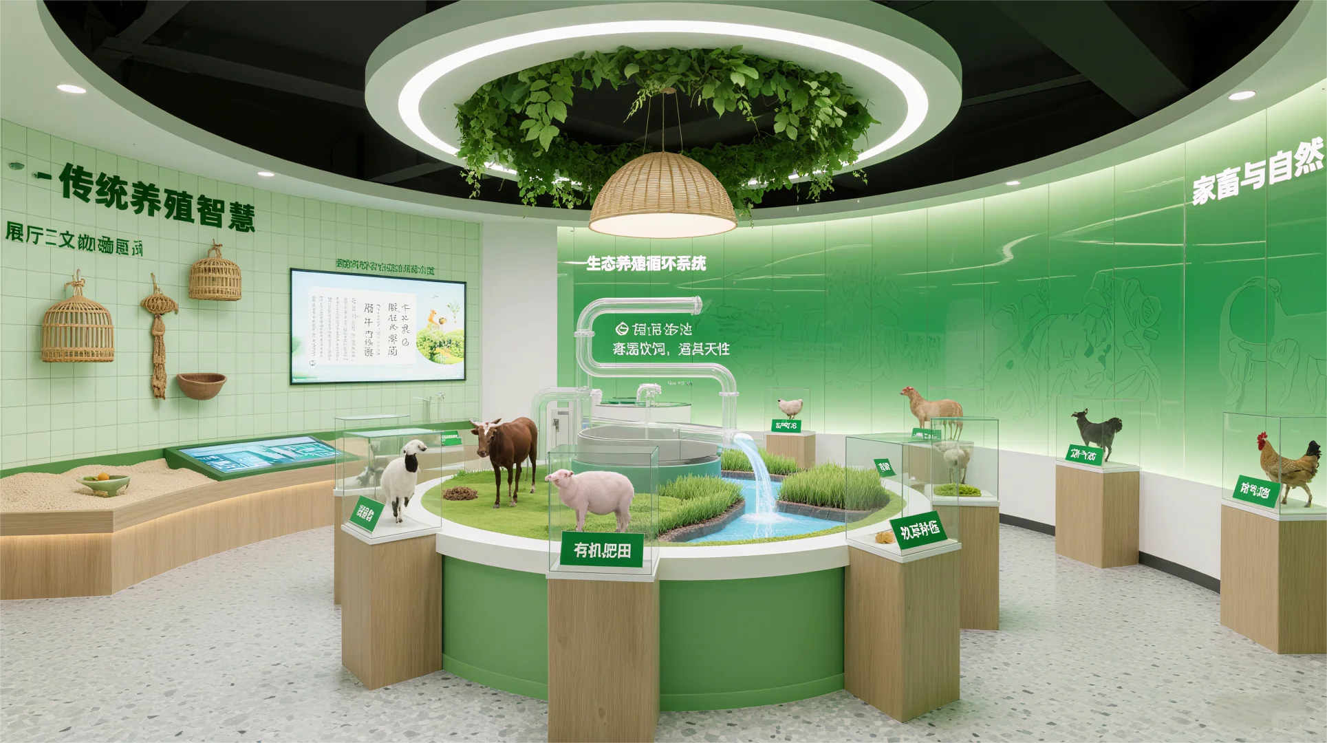 科技感十足的农业科技展厅，你爱了吗？