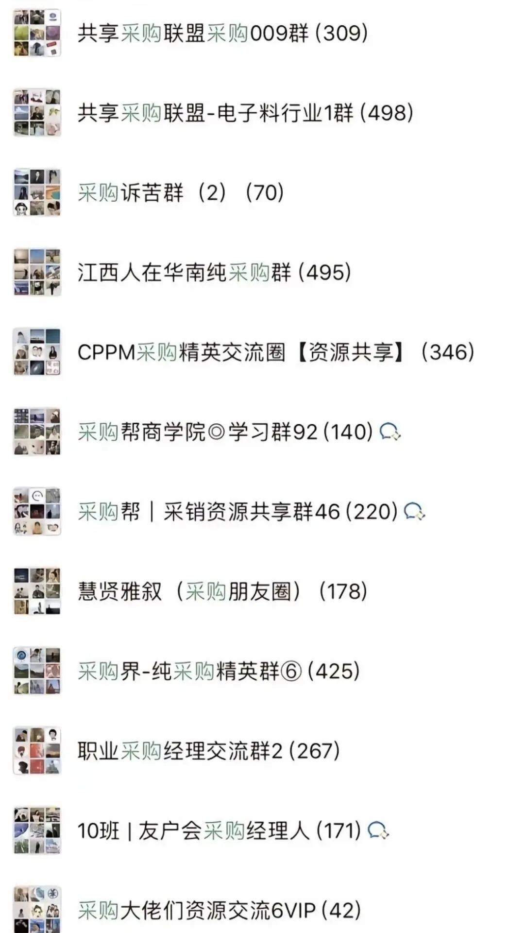 认识采购，交流采购信息