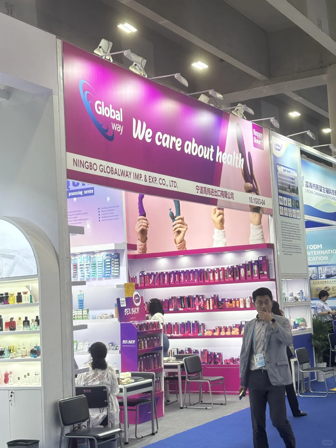 广交会三期走访感受： 客商还是挺多的