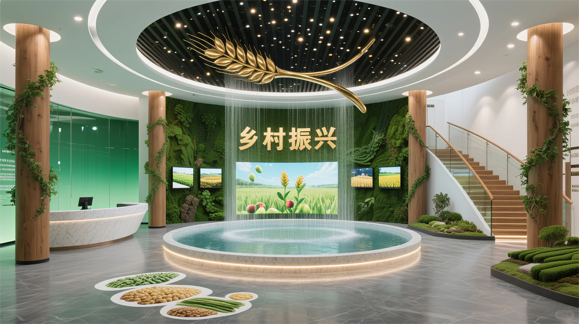 科技感十足的农业科技展厅，你爱了吗？