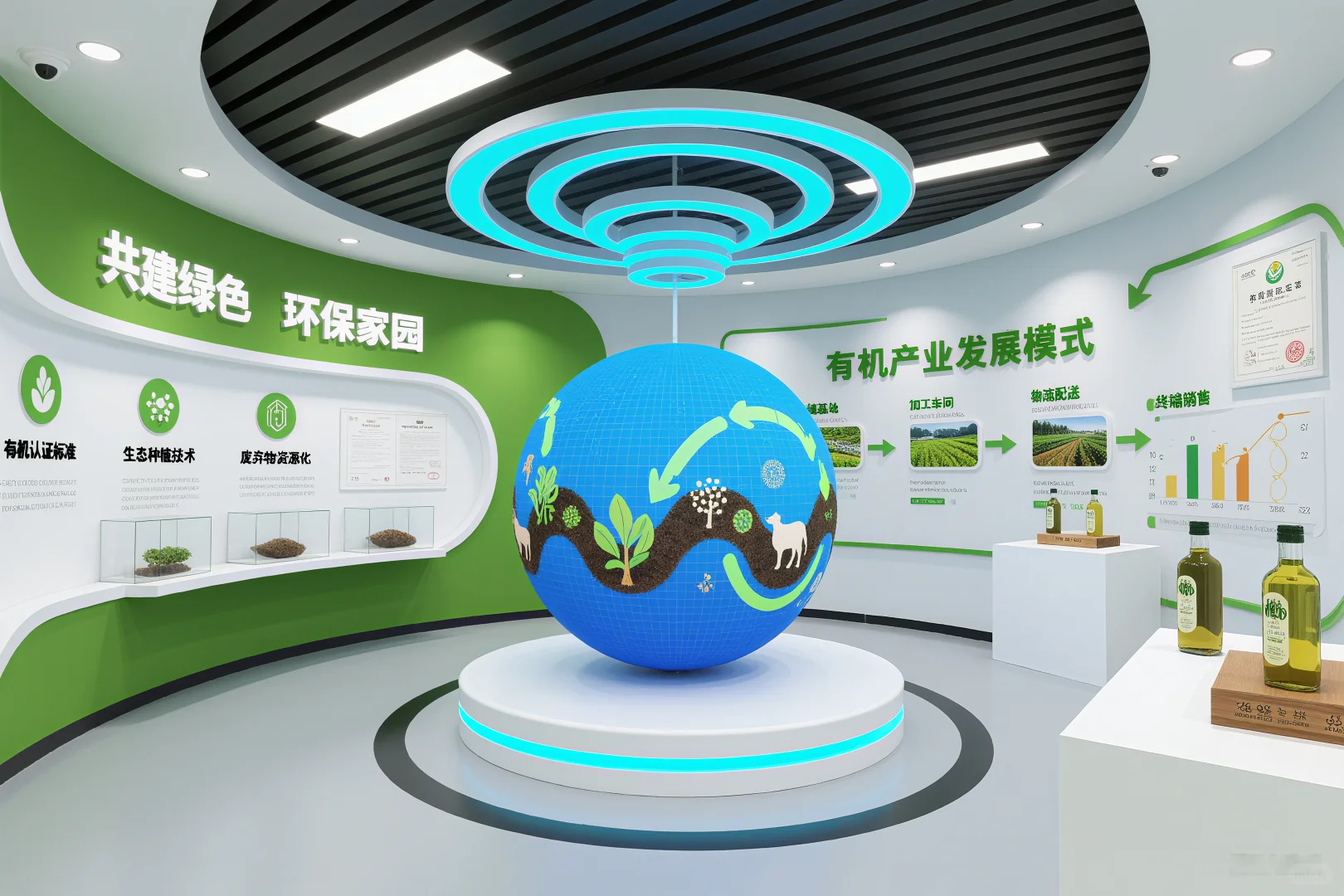 科技感十足的农业科技展厅，你爱了吗？