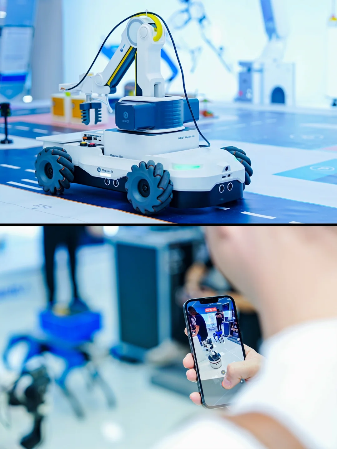 打卡工博会第一天｜到处都是机器人啊?