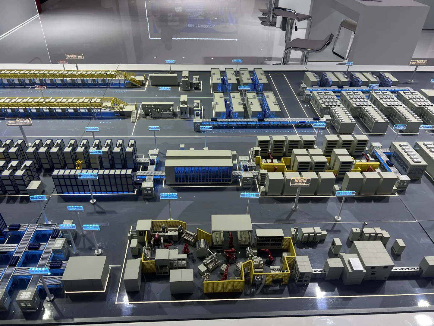 上海工博会上的一些沙盘模型展览