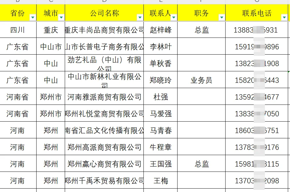 607.礼品展客户500+