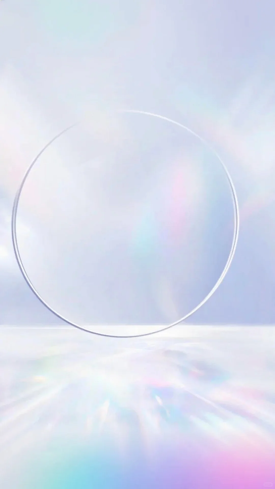 化妆品类蓝色场景电商展背景素材图