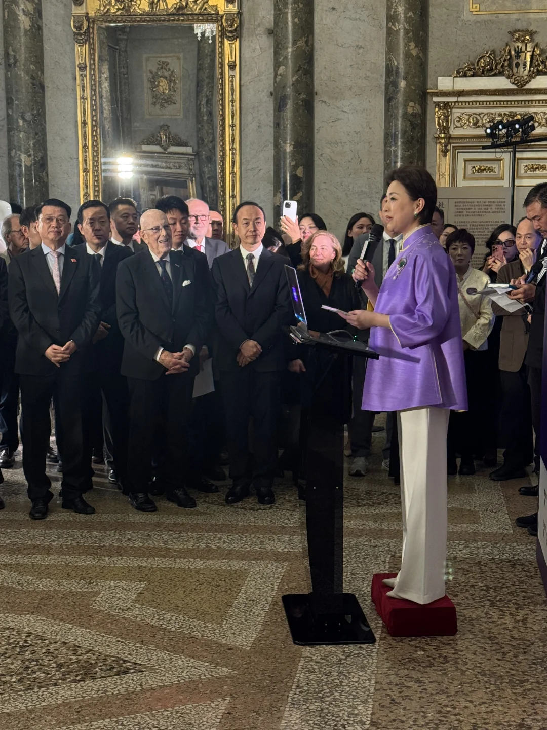 杨澜老师??米兰中国非遗与现代设计展