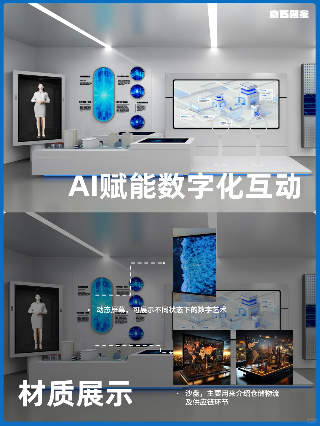 原创设计|电商公司的AI数字化展示
