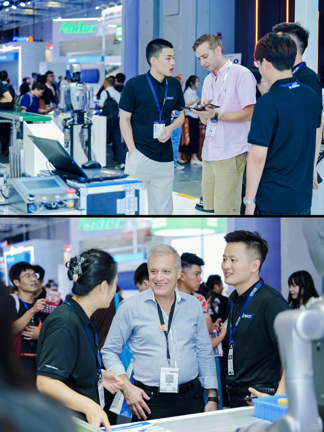 打卡工博会第一天｜到处都是机器人啊?