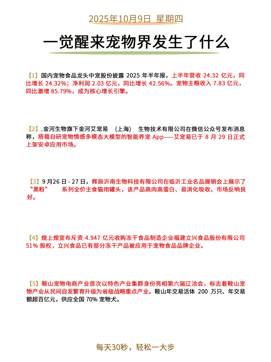 一觉醒来宠物界发生了什么之2025/10/9