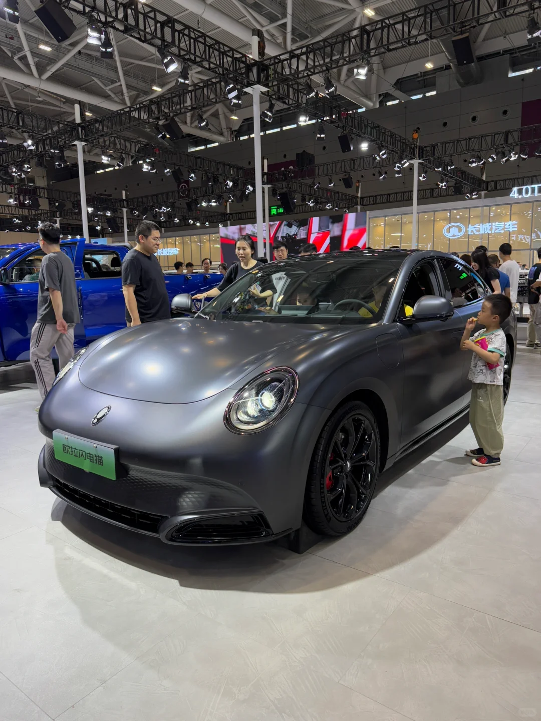 逛车展真的很有趣