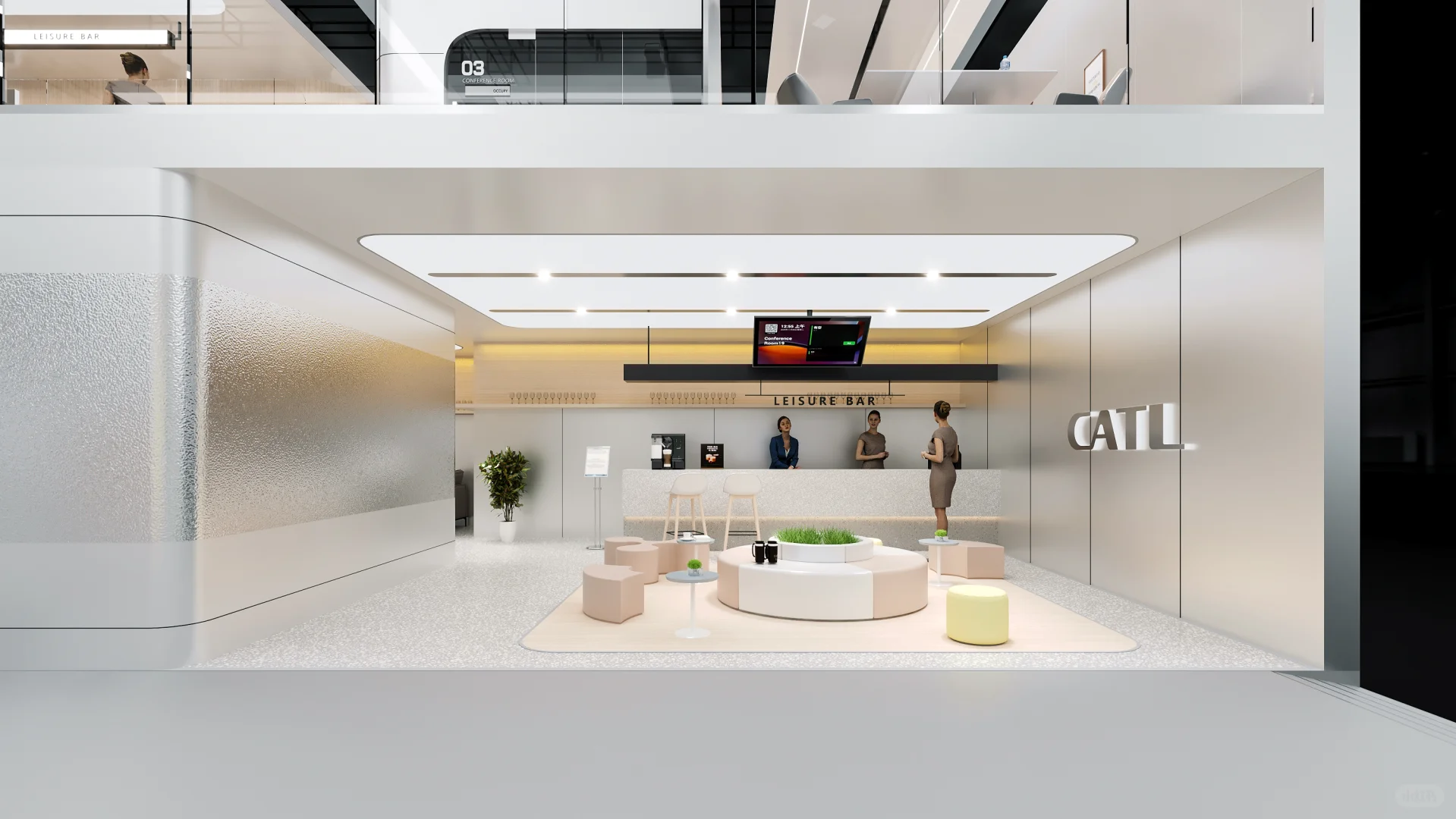 展台设计：宁德时代 CATL