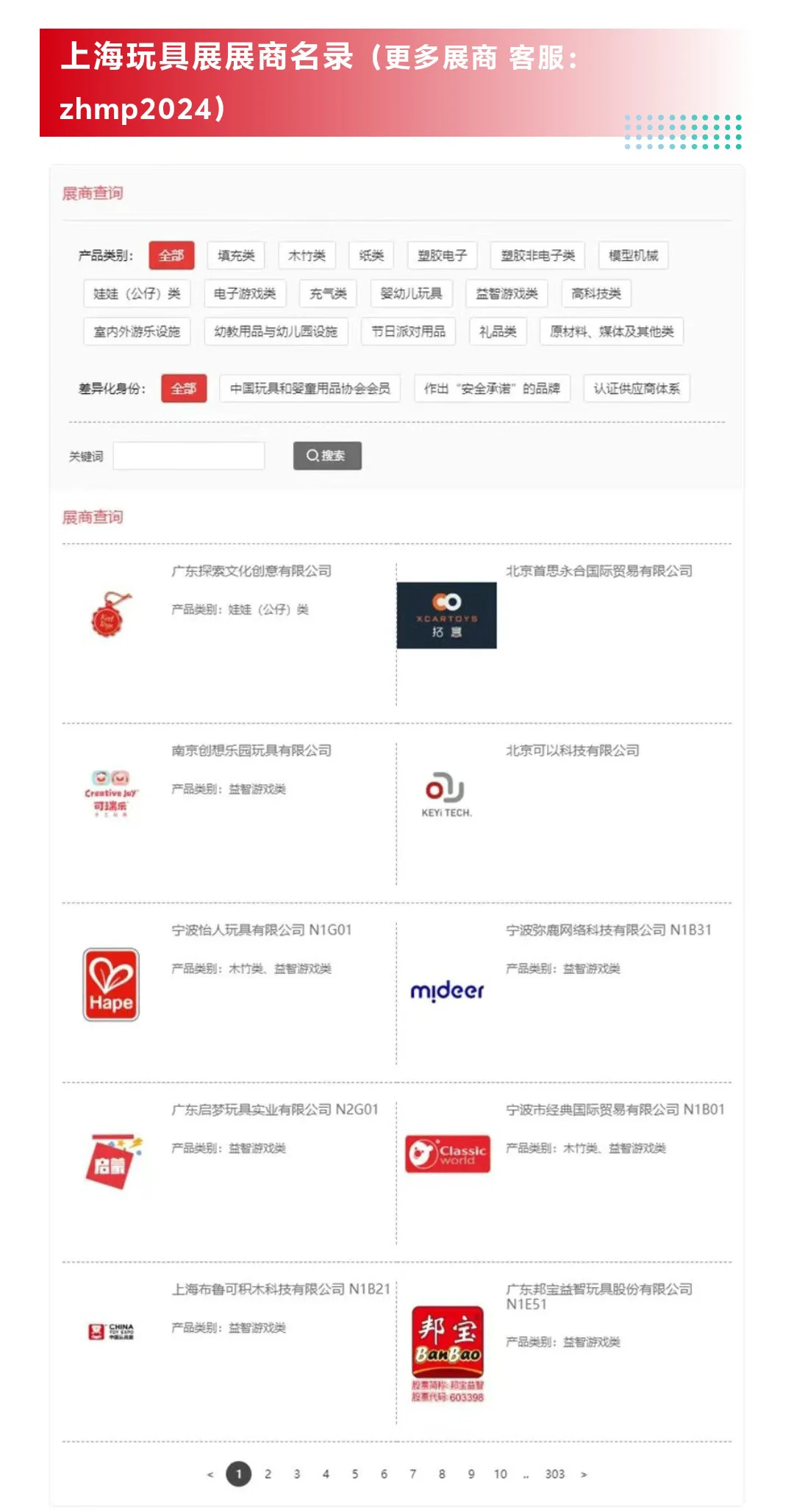 10月15日上海玩具展攻略（门票+展商+地点）