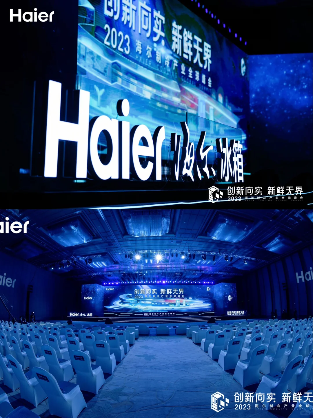 家电品牌会议会务公司｜海尔制冷产业峰会