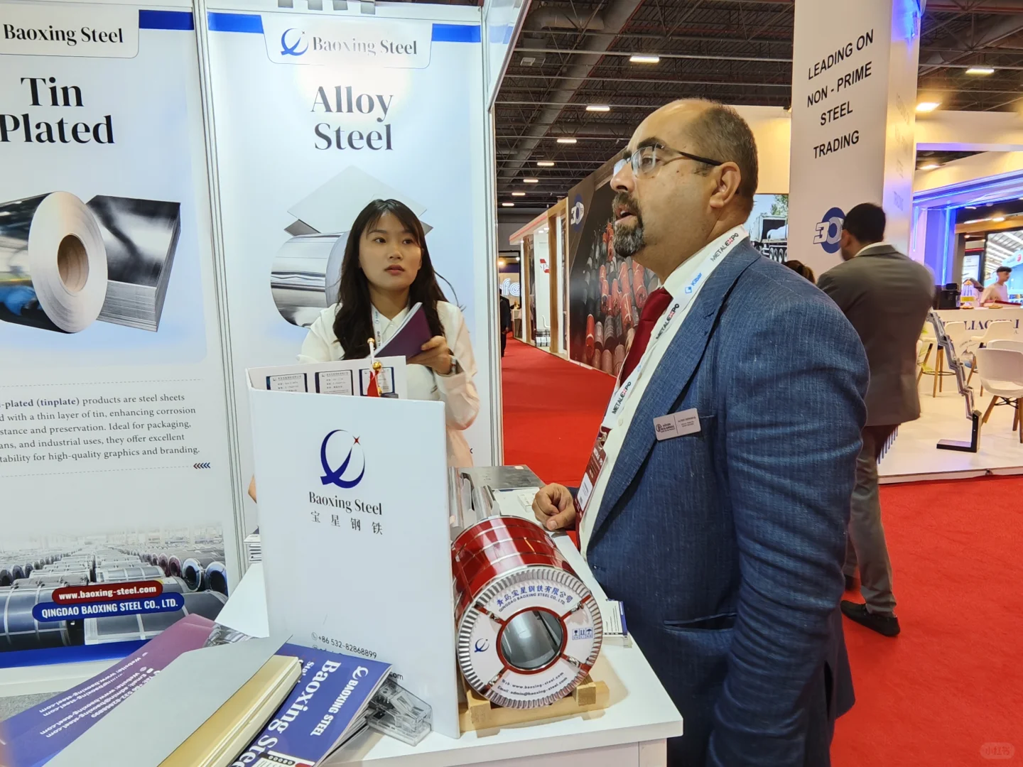 钢铁外贸 青岛钢铁贸易 土耳其展会