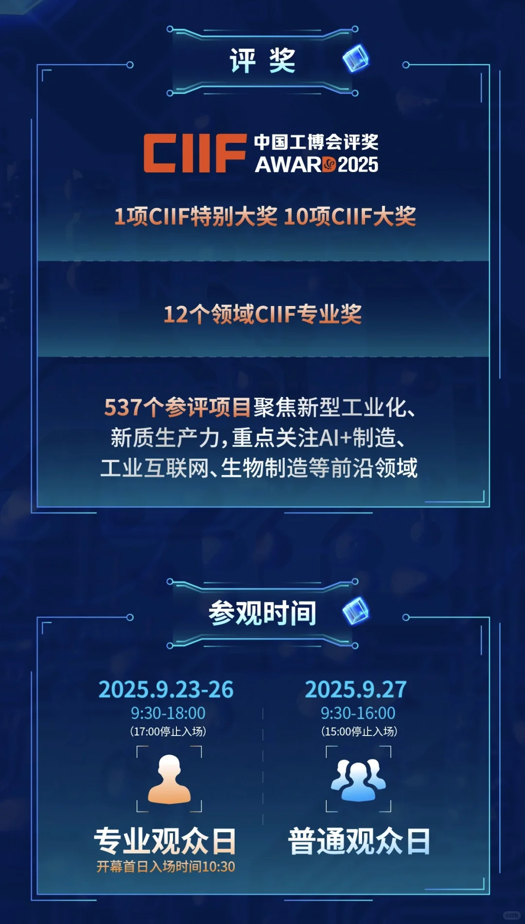 一图尽览第25届中国工博会亮点