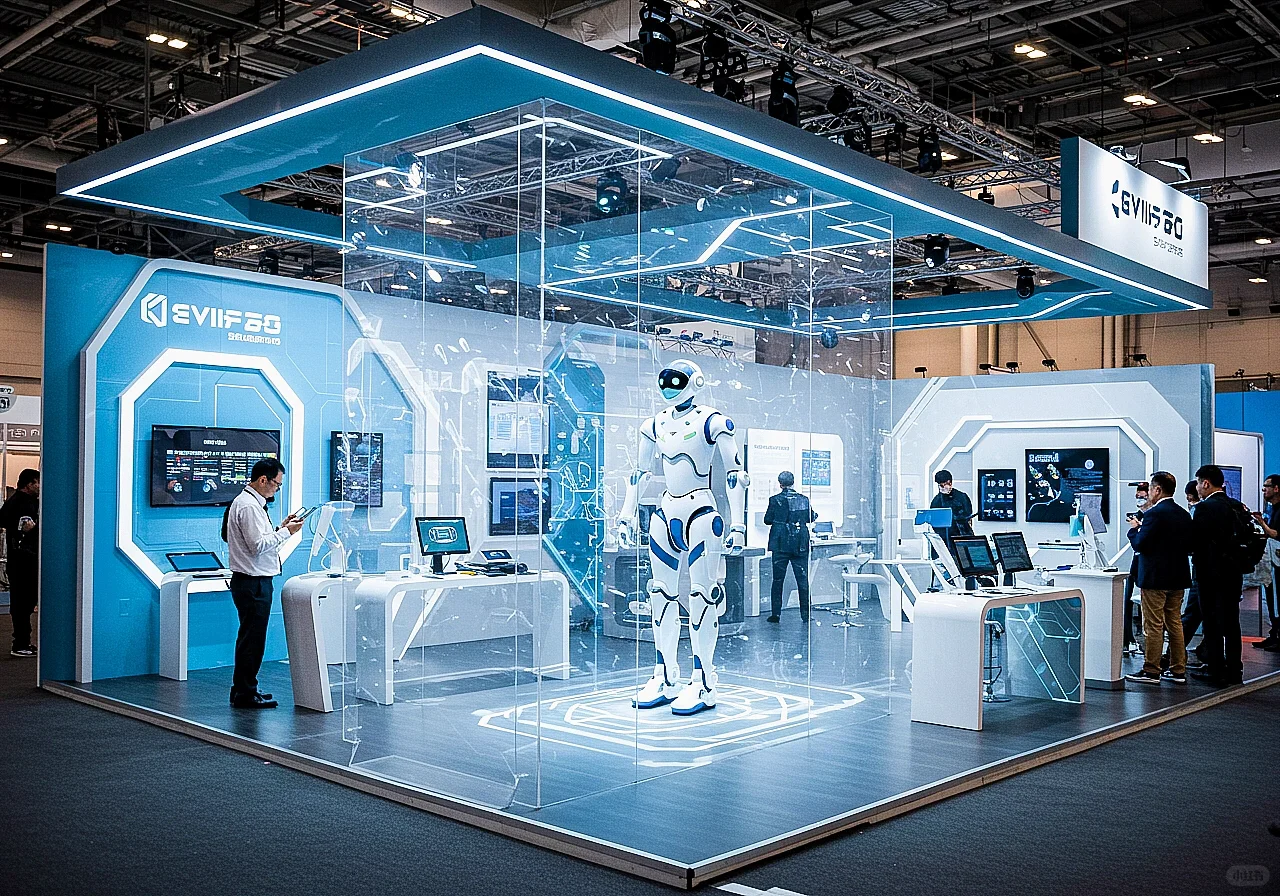 ?️快闪展位展台｜机器人EXA×零号机展舱来啦